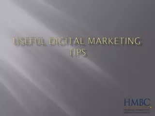 Useful Digital Marketing Tips
