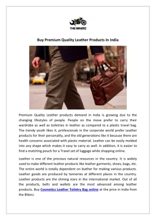 Buy Premium Quality Leather products In India-converted