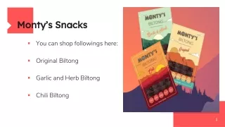 monty s snacks