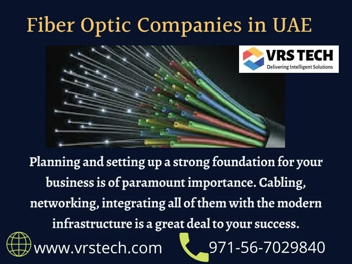 PPT Fiber Optic Cabling Installation Services Dubai, UAE PowerPoint