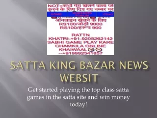 Gali Result and satta chart best best nice site