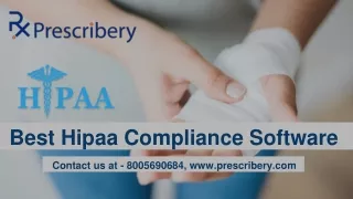 Best HIPAA Compliance Software | Licensed & Experienced Providers | Prescribery