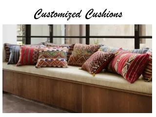 customized cushions