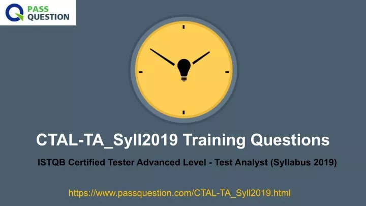 ctal ta syll2019 training questions