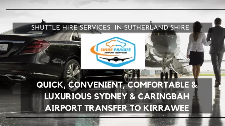 shuttle hire services in sutherland shire