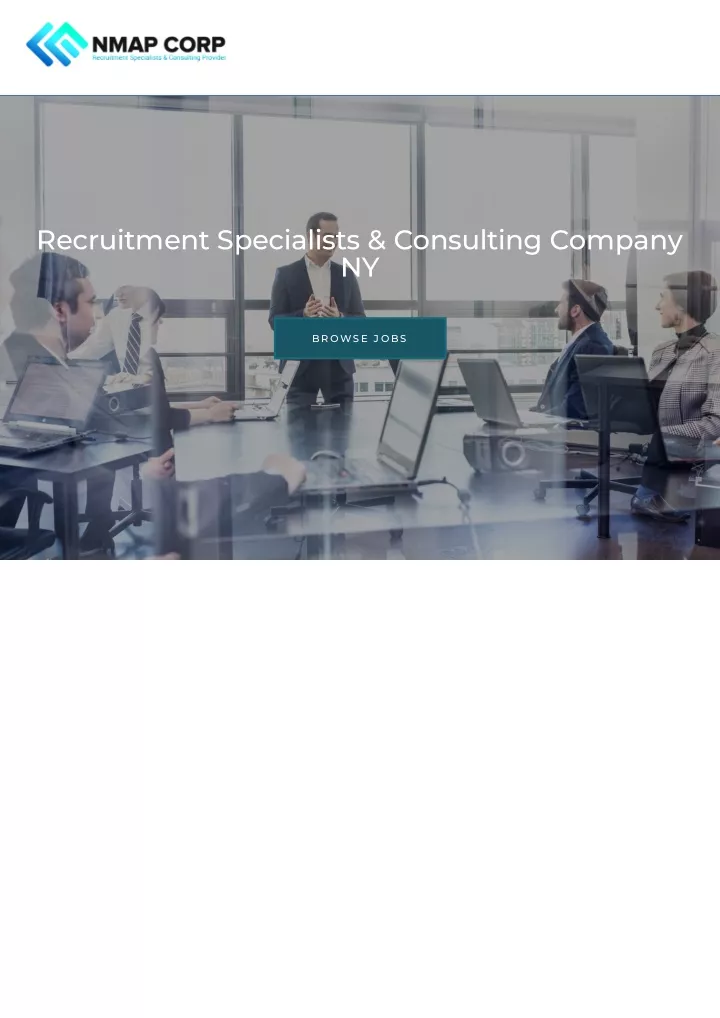 recruitment specialists consulting company ny