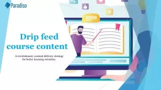 drip feed course content
