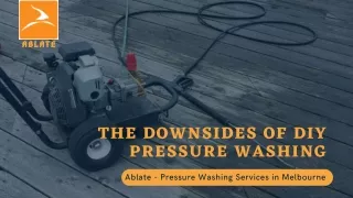 The downsides of DIY pressure washing  Tips from the experts