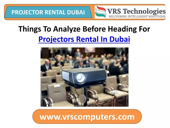 projector rental dubai