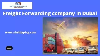 freight forwarding company in dubai