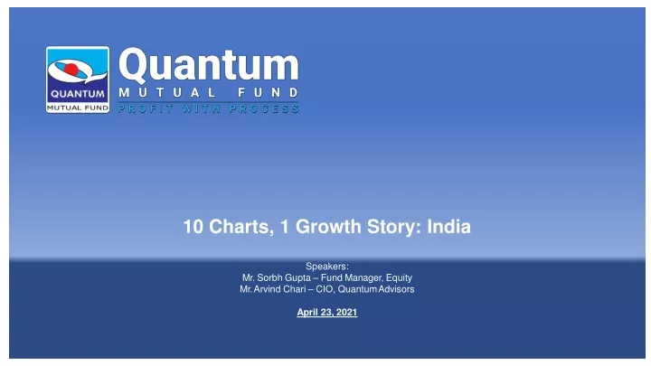 10 charts 1 growth story india