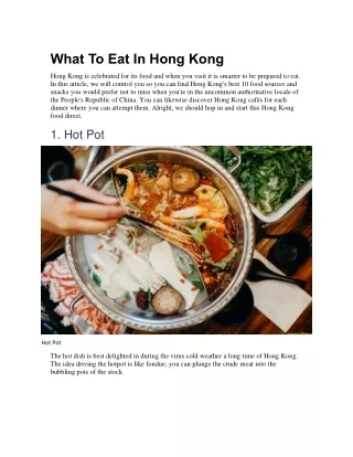 what to eat in hong kong