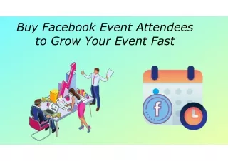 Buy Facebook Event Attendees to Grow Your Event Fast