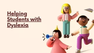 helping students with dyslexia