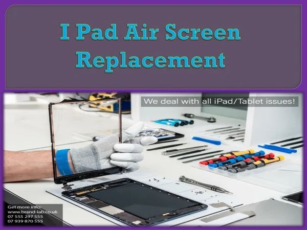iPad Air Repair - iDropped