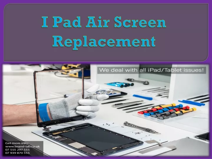i pad air screen replacement