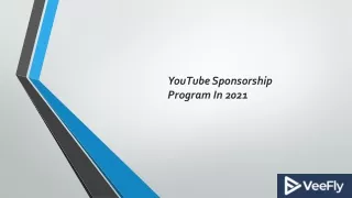 youtube sponsorship program in 2021