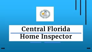 Central Florida Home Inspector