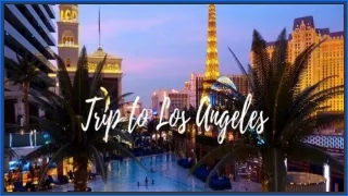 Trip to Los Angeles With Me Through This Blog