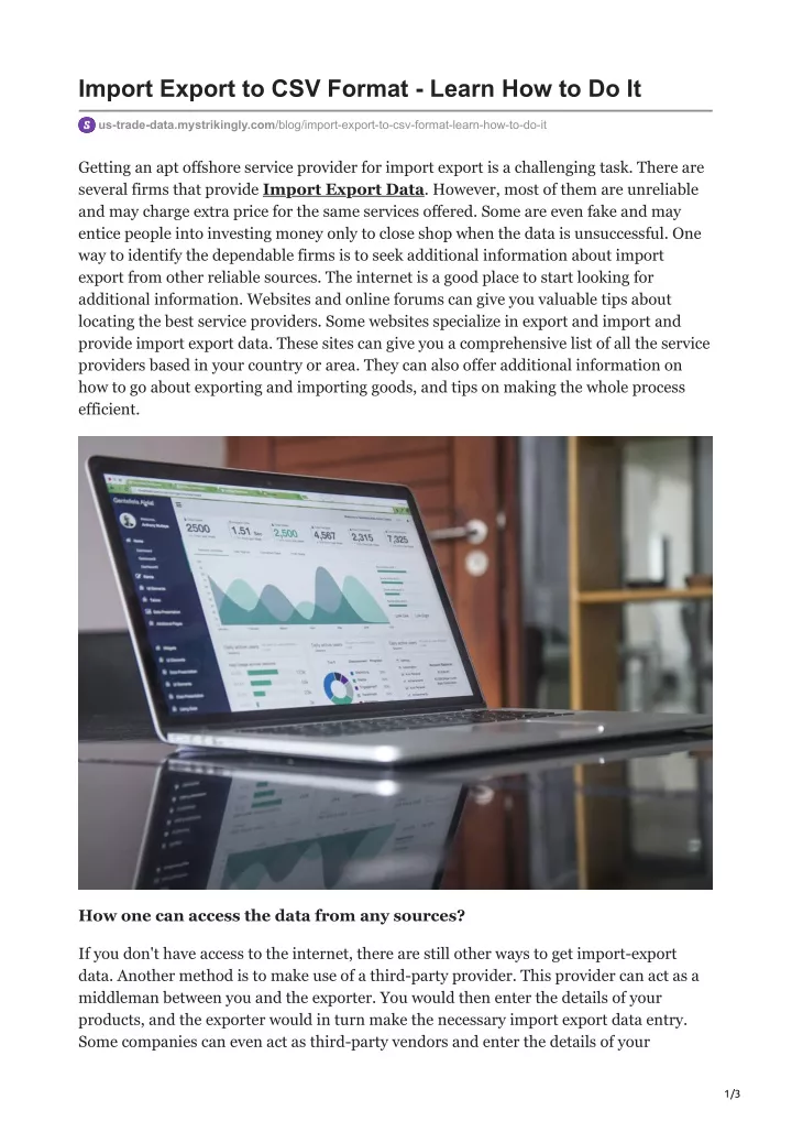 import export to csv format learn how to do it