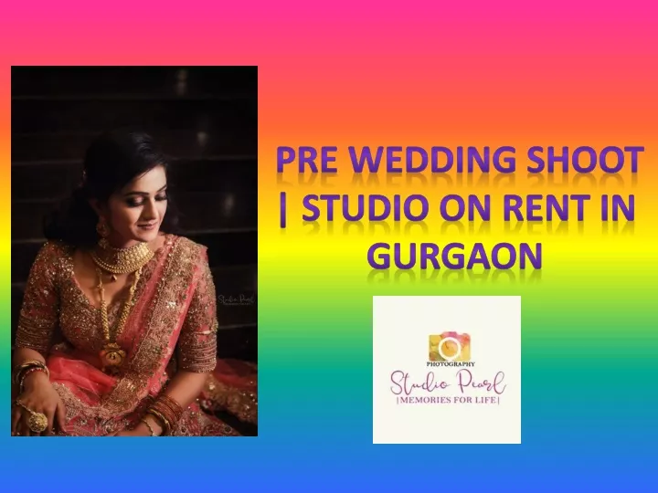 pre wedding shoot studio on rent in gurgaon