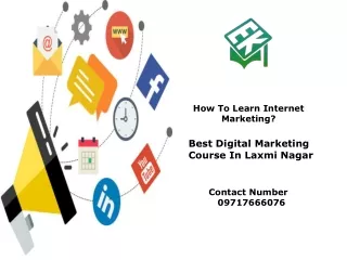 How to learn internet marketing?