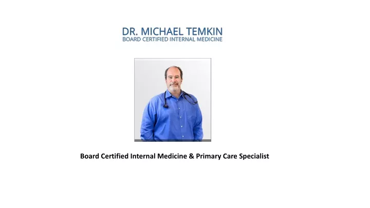 board certified internal medicine primary care