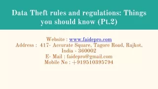 Data Theft rules and regulations_ Things you should know (Pt.2)