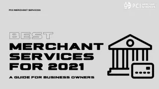Best Merchant Services For Small Business