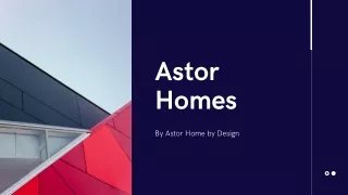a st o r home s