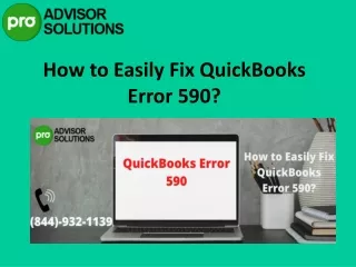 how to easily fix quickbooks error 590