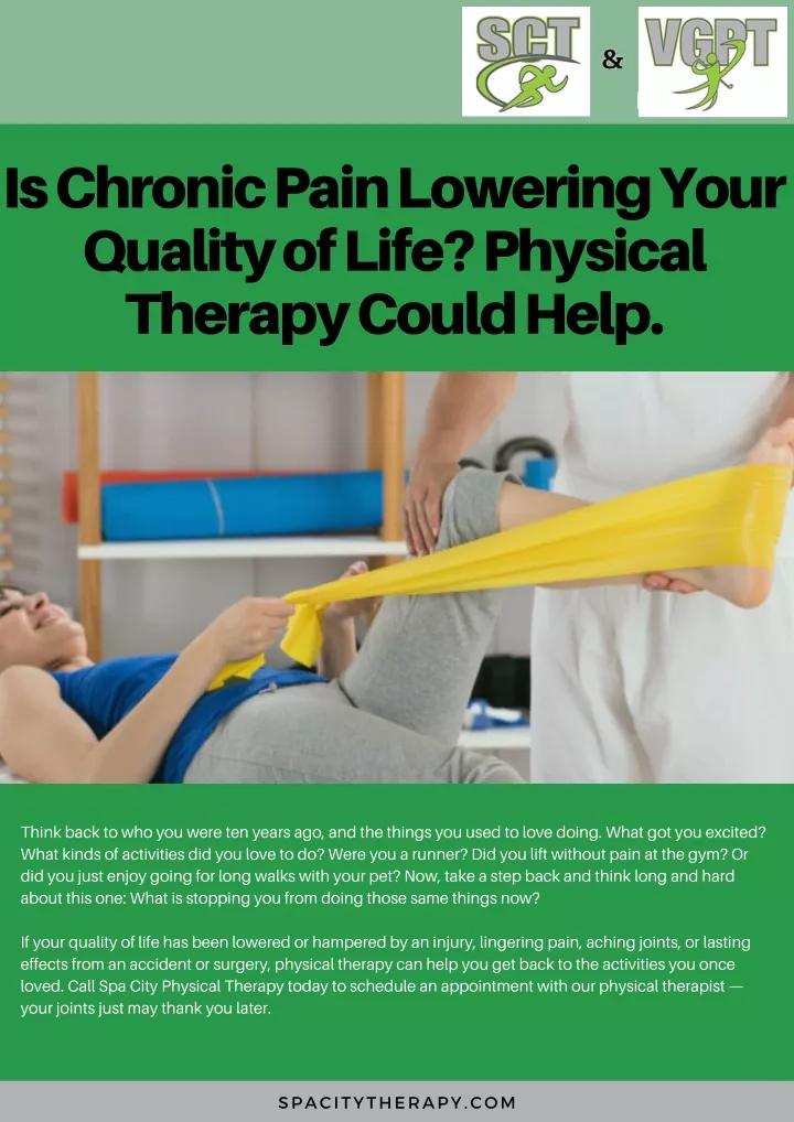 is chronic pain lowering your quality of life