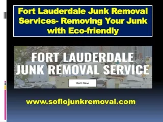 Fort Lauderdale Junk Removal
