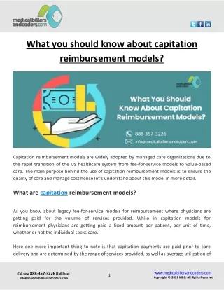 what you should know about capitation