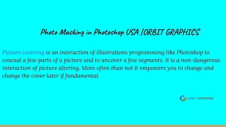 photo masking in photoshop usa orbit graphics
