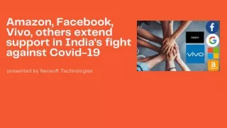 amazon facebook vivo others extend support