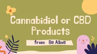 Buy CBD products online with great offers
