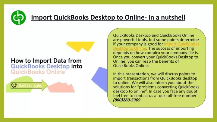 import quickbooks desktop to online in a nutshell