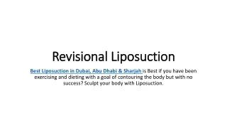 Revisional Liposuction