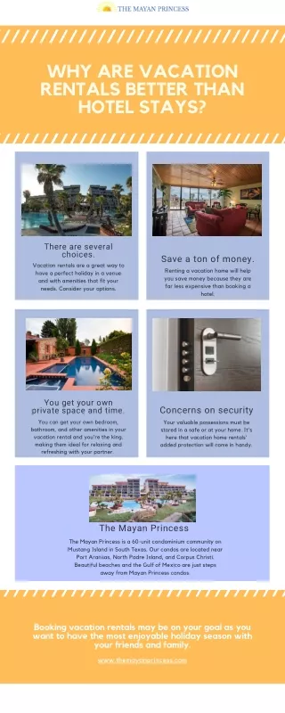 why are vacation rentals better than hotel stays