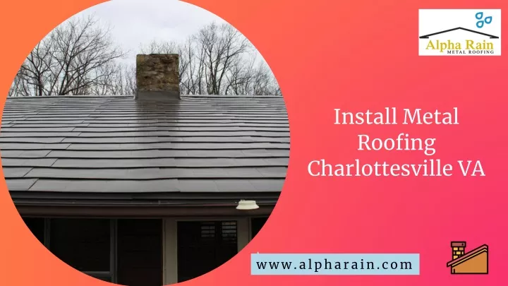 install metal roofing charlottesville va