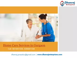 Best Home Care Services in Gurgaon