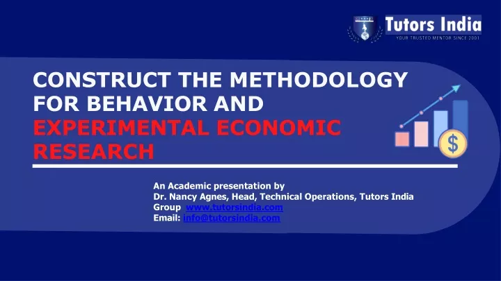 construct the methodology for behavior