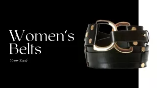 Women's Belts Your Tack