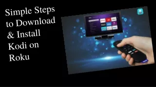 simple steps to download install kodi on roku