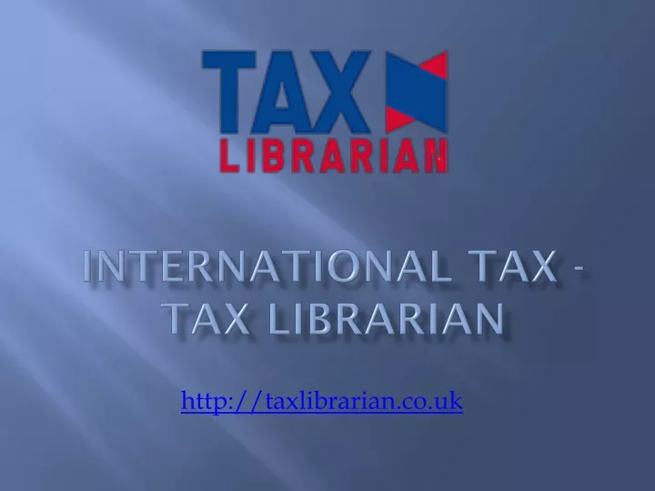 international tax tax librarian