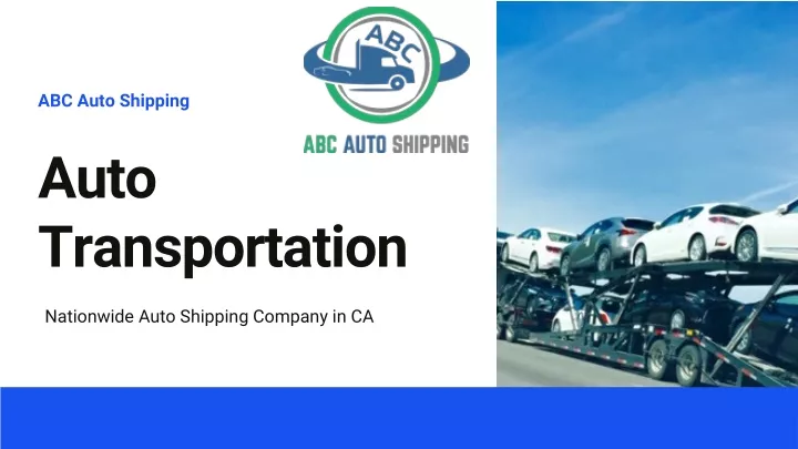 abc auto shipping