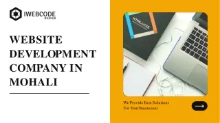 Website Development Company in Mohali