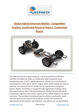 global hybrid drivetrain market competitive