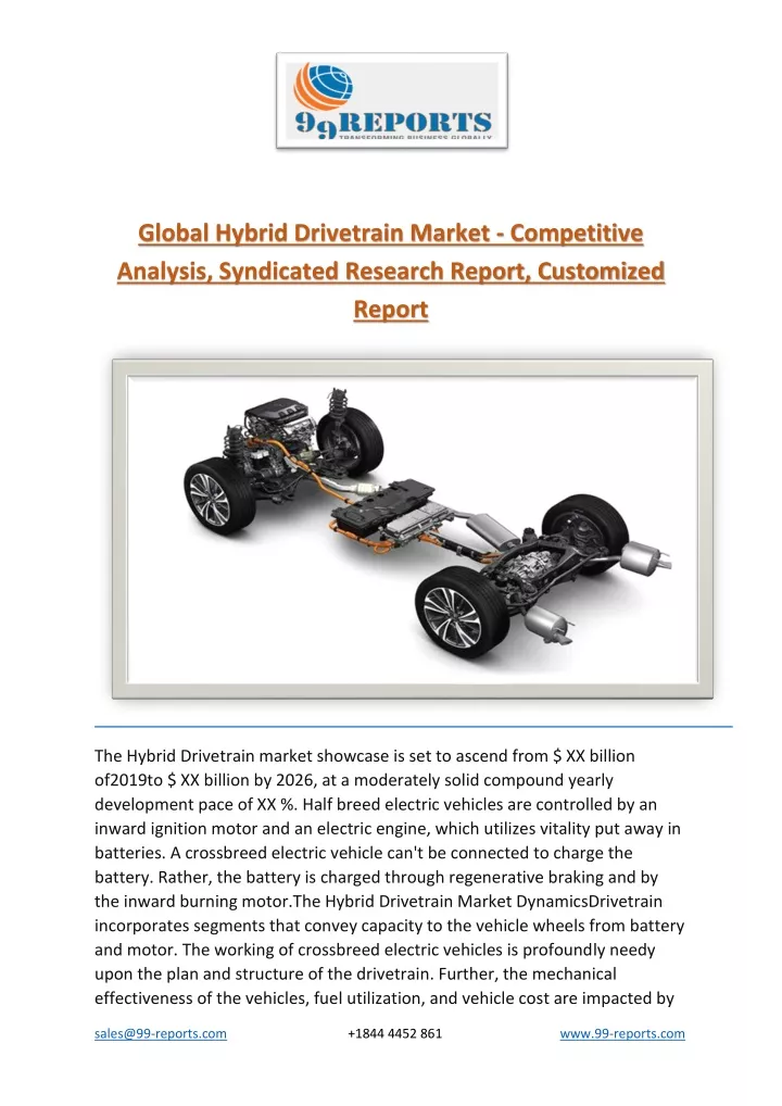 global hybrid drivetrain market competitive